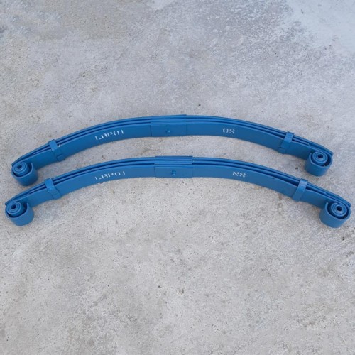 Lames paraboliques avant - 3 lames