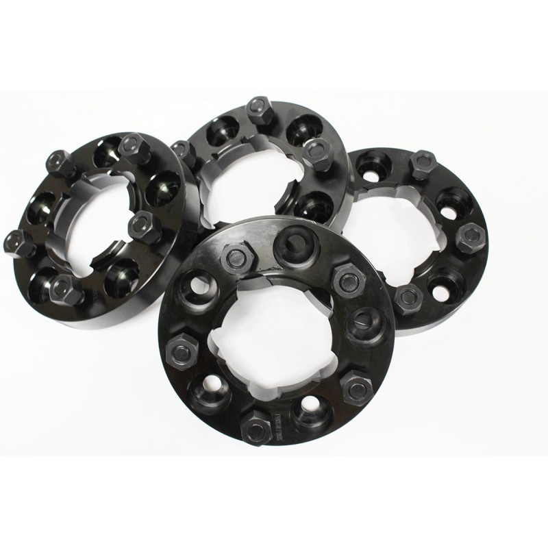 Spacer kit 30mm wide - black