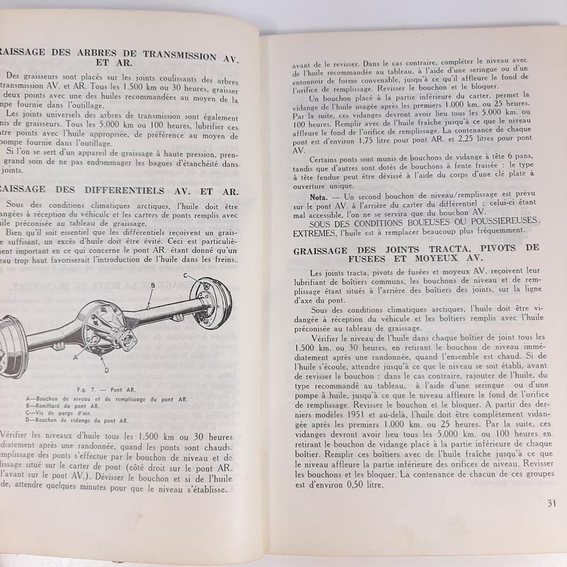 Manuel d'entretien Minerva - occasion