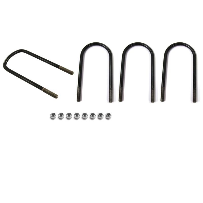 Set U bolts front road spring 11 leafs - imperial