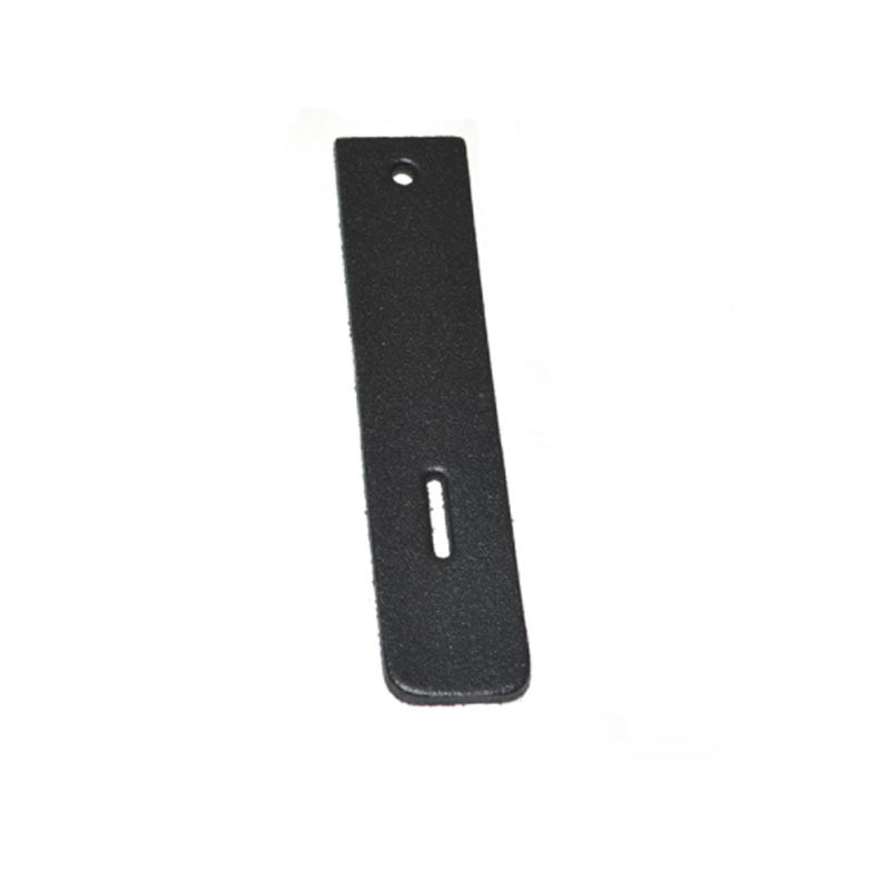 Strap retaining seat base driver or passenger