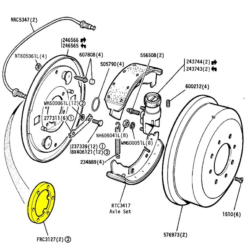 Oil catcher rear of back plate - used