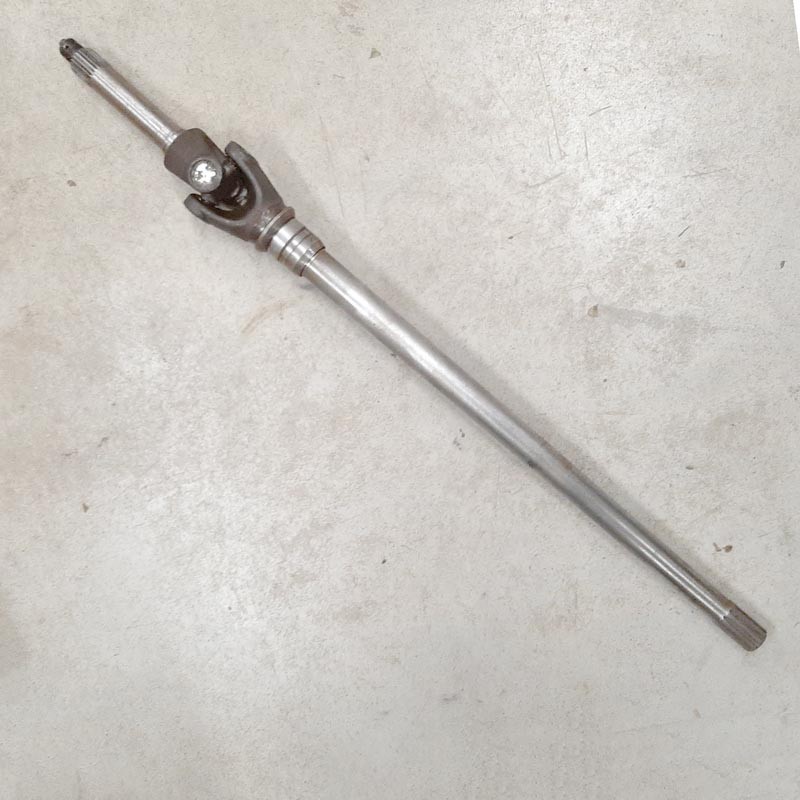 Front half shaft LHS 10/24 splines - used