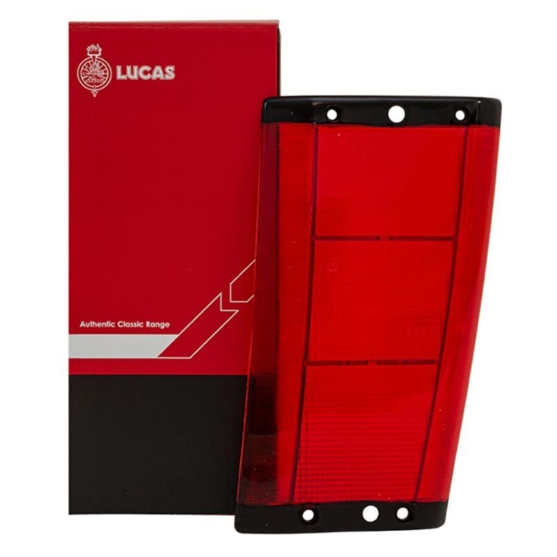 Lens rear side LH with black edges