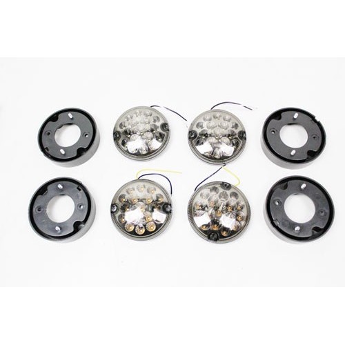 Kit LED upgrade feux avant NAS - fumé