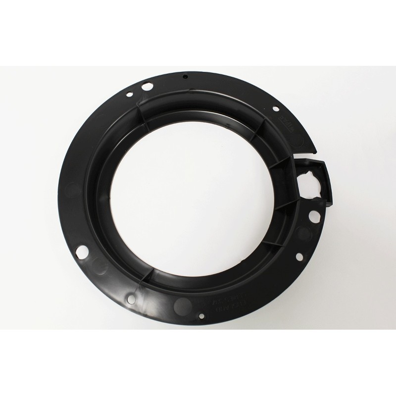 Headlamp body backing bowl with adjustement bracket