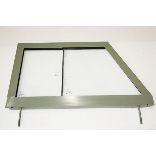 Haut de porte droit - avec vitres