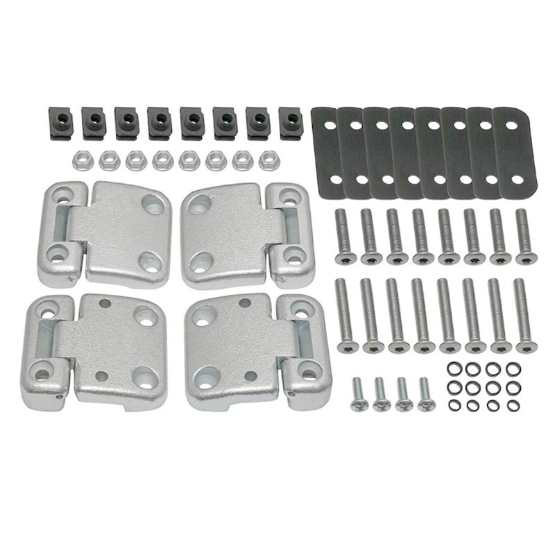 Kit charnière 2 portes avant