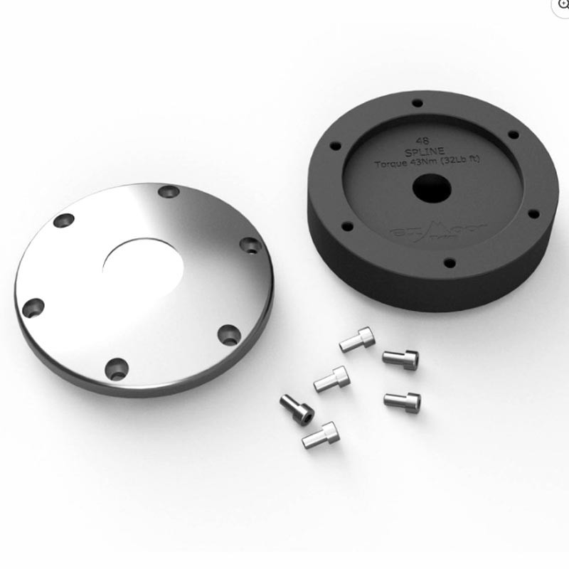 36 spline boss silver