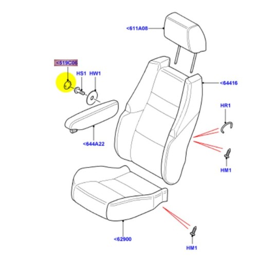 Cover fixing armrest