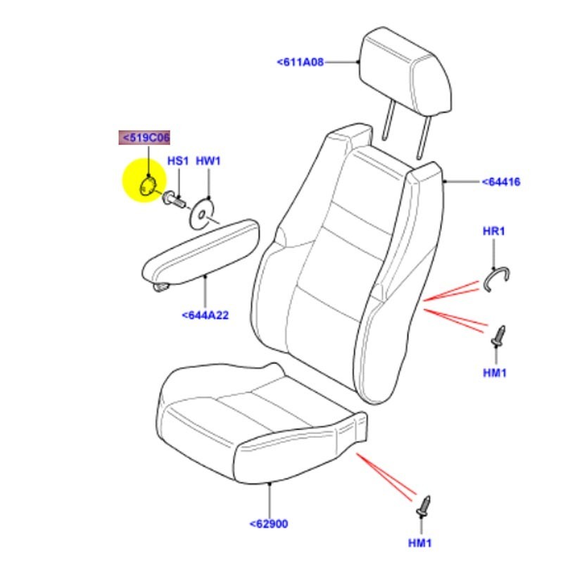 Cover fixing armrest