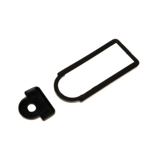 Gasket door handle push button type