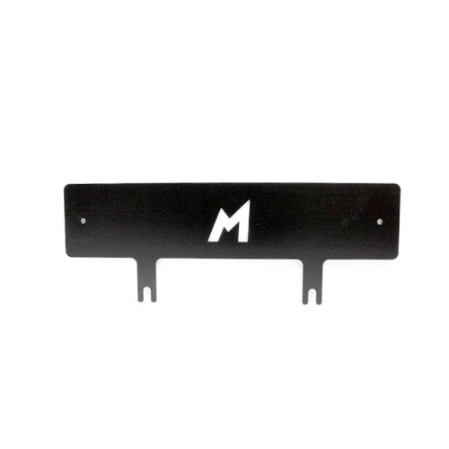 Front number plate mounting plinth for winch bumpers