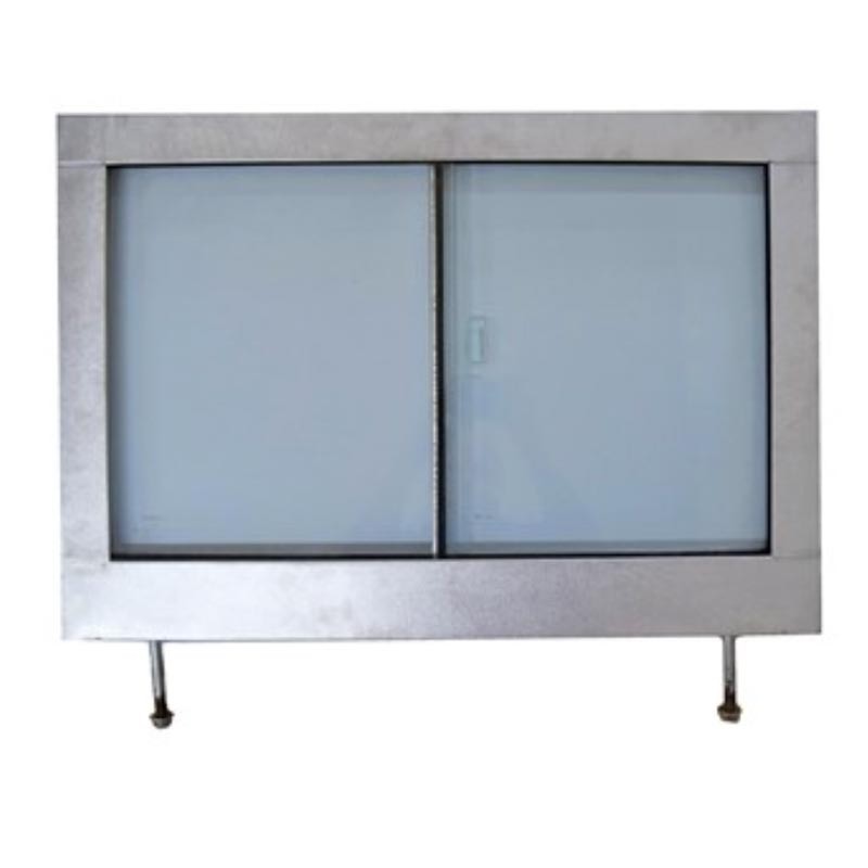 Second row LH top door - glazed