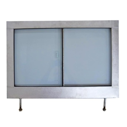 Second row RH top door - glazed