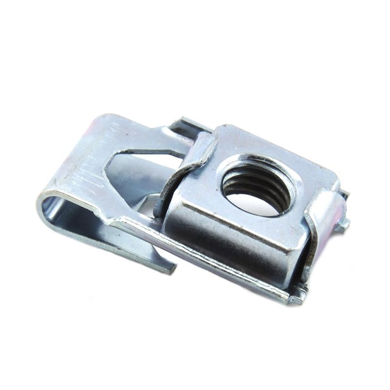 Captive nut hinge to bulkhead