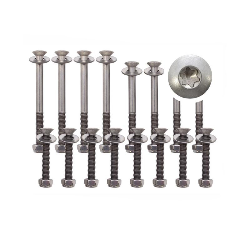 Kit visserie inox portes latérales arrière - Def 2007-16