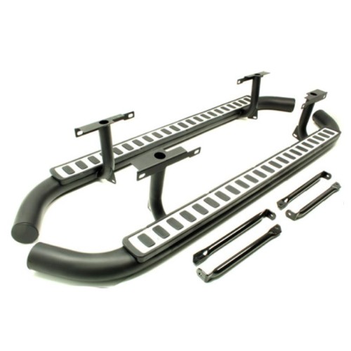 Pair side steps Def90 & Def110 pick up 2003-2016