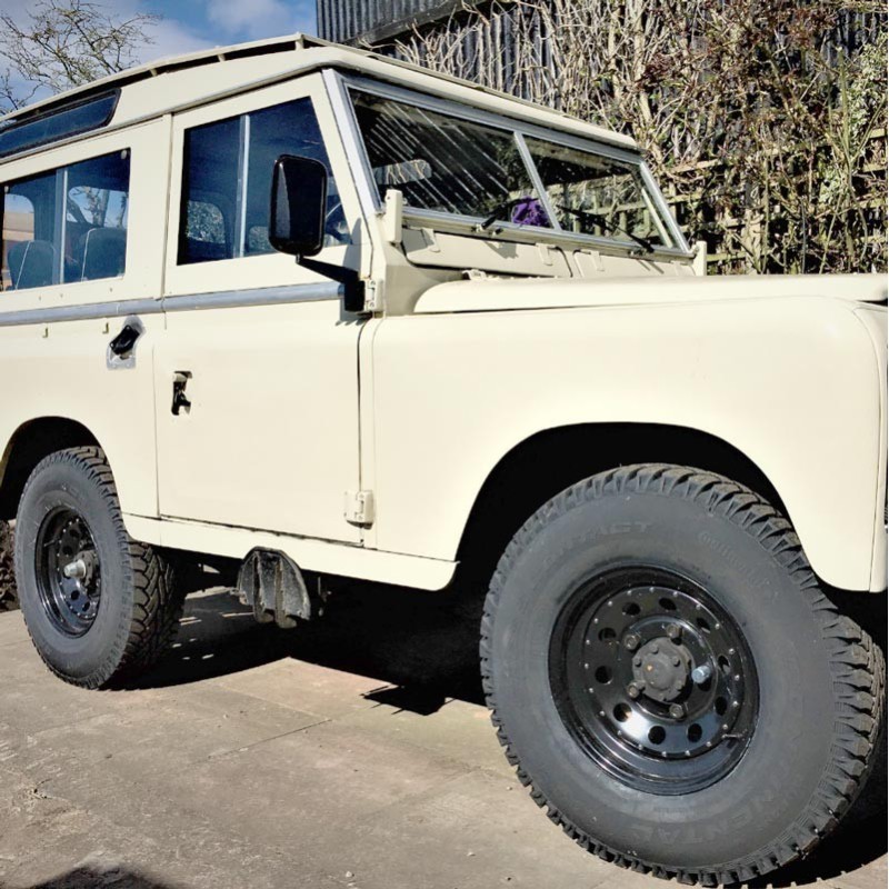 Steel wheel rim 16x7" Black Modular - Tubeless