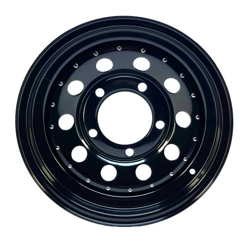 Jante modular 16x7" - noire - tubeless