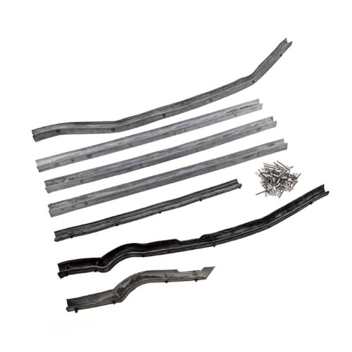 Set 2 second row doors rubber seals