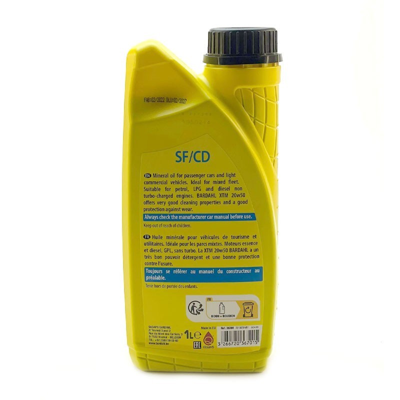 Mineral oil 85W140 - 1L