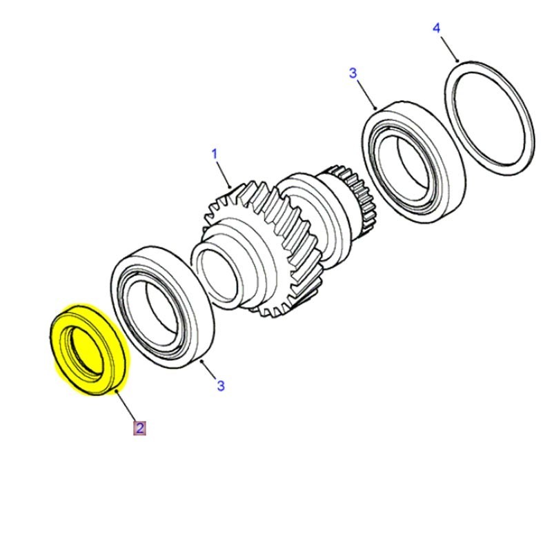 Joint spi entrée boîte de transfert