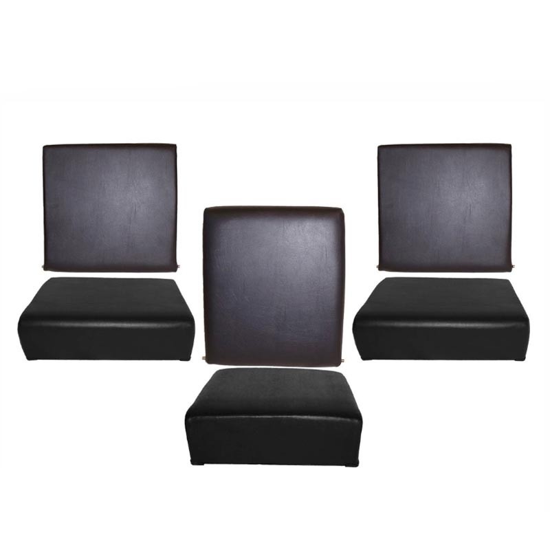Standard front seat set black vinyl