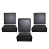 Standard front seat set black vinyl