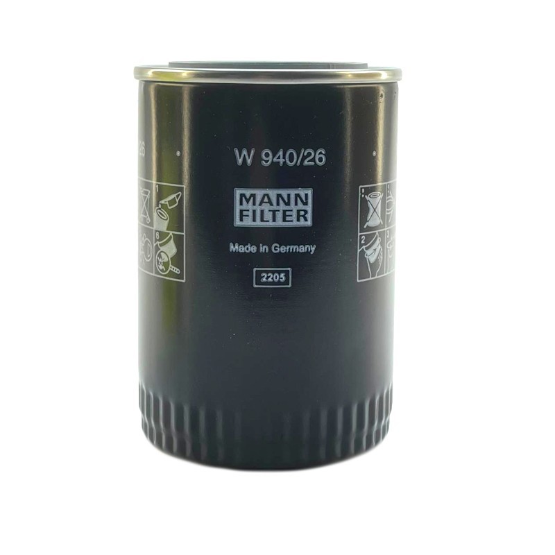 Oil filter for adaptator