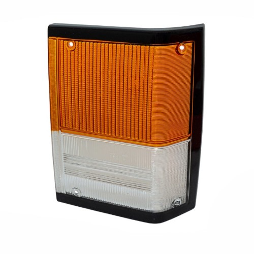 Side & indicator lens front LHS - RRC upto 1985