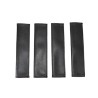Chain sleeves set of 4 - black