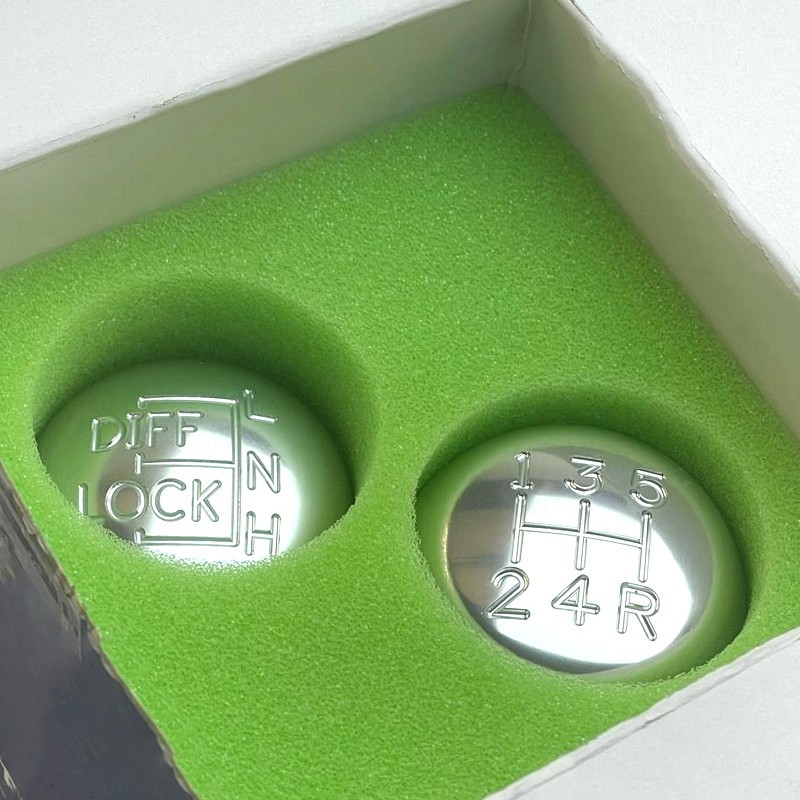 Kit 2 pommeaux aluminium - 300TDi & TD5