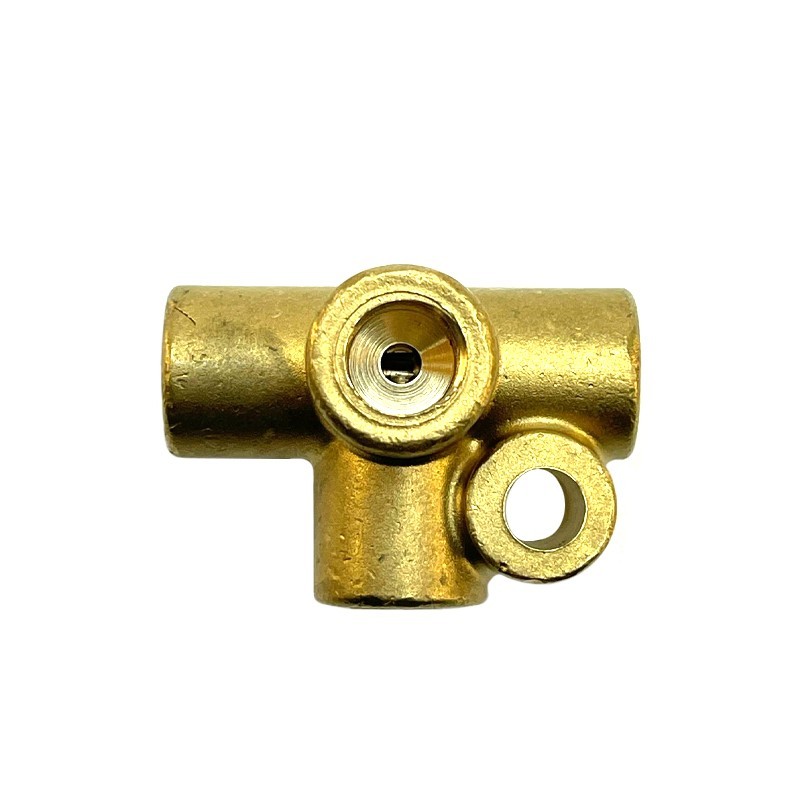 Brake pipe union 4 way connector - imperial