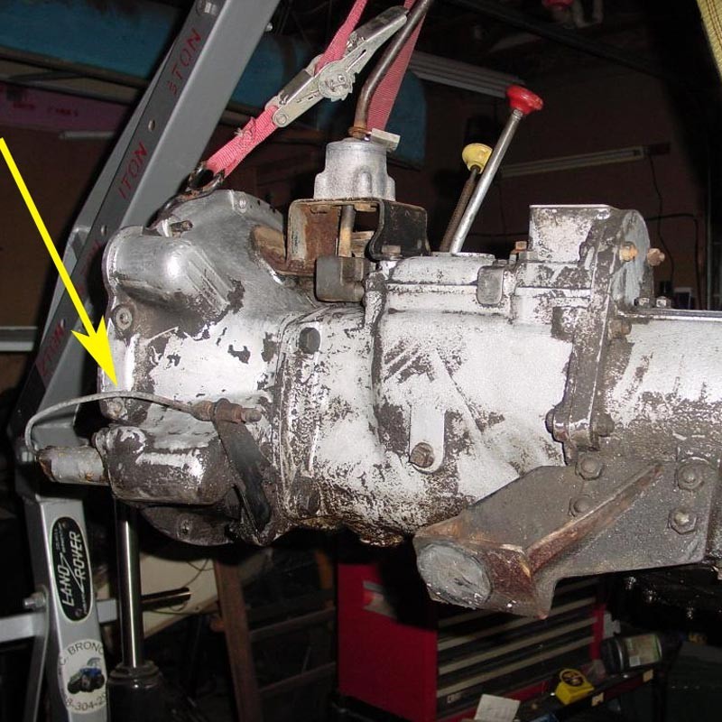 Tuyau de purge cylindre récepteur - moteur suffixe A