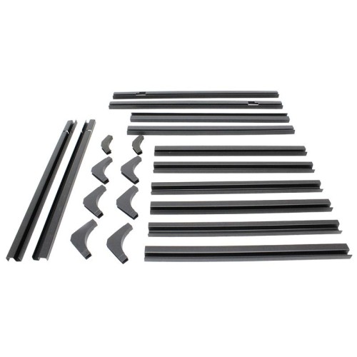 Window channel kit front and rear