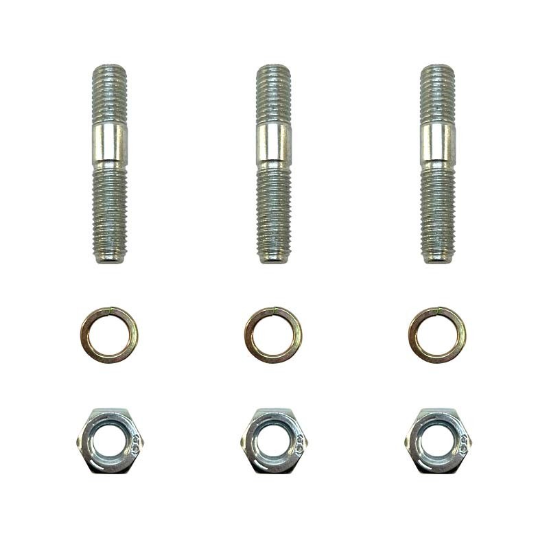 Studs & nuts set manifold - exhaust pipe 2.25D 3 holes