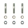 Studs & nuts set manifold - exhaust pipe 2.25D 3 holes