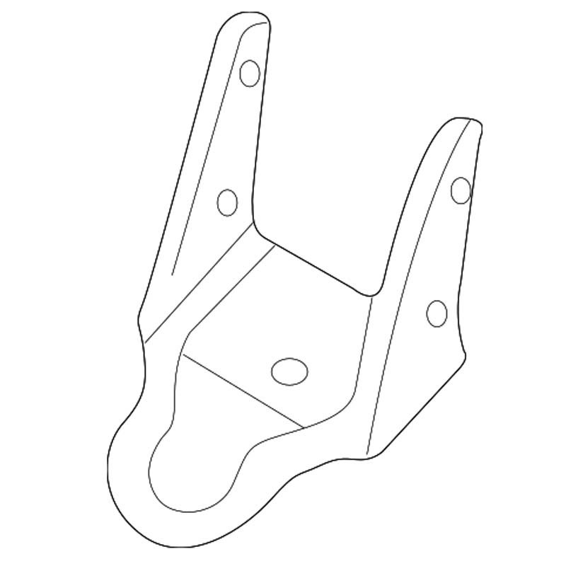 Bracket towing front Disco2 2003 on