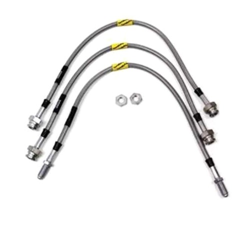 Brake hose kit stainless +40mm Disco1 1992-95
