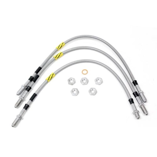 Brake hoses +40mm - Def90 1984-1998