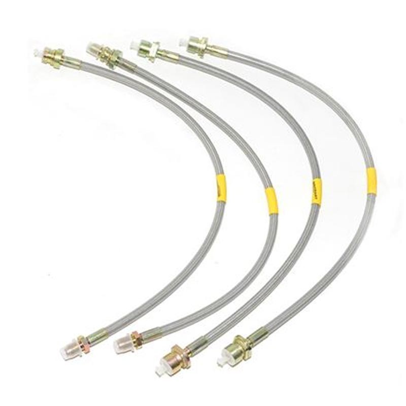 Brake hoses +40mm - Def90&110 2004-2016