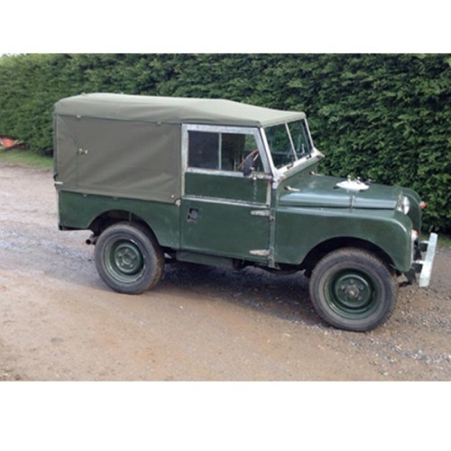 Bâche 86/88" 1954-58 - 1 fenêtre flexible arrière