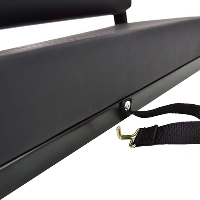 2 men bench seats black pow. coated frame - 1954 on