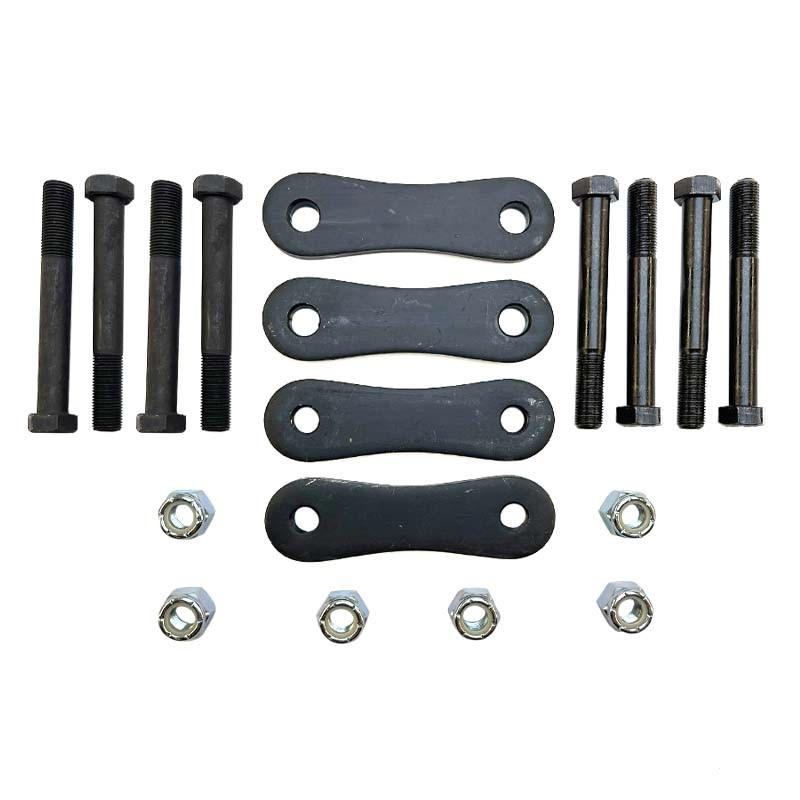 Set rear screws & shackle plates 109"