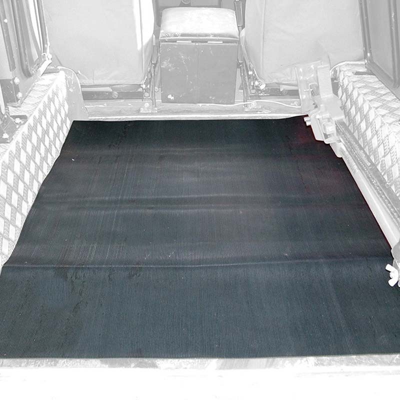 Mat ribbed rubber SWB 86/88"