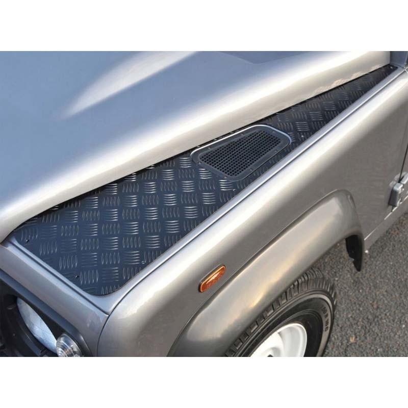 Front wing protector 3mm - Black - Def