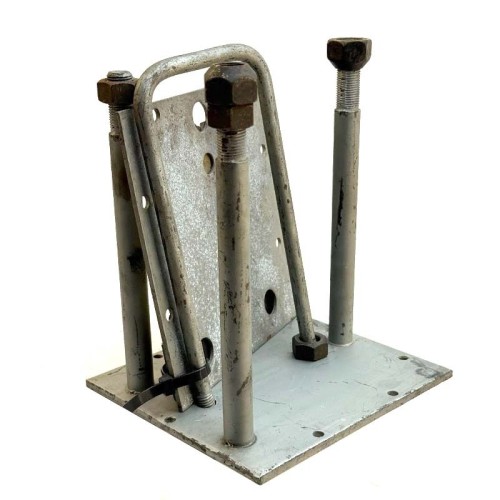 Plaque de fixation pour porte de secours arrière Def.