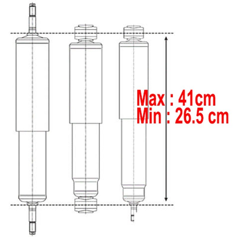 Shock absorber 88 - front