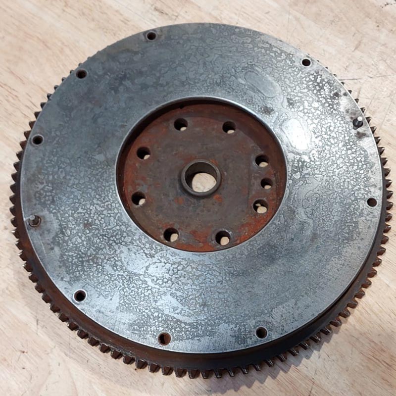 Flywheel 2.25D 3 bearings - used